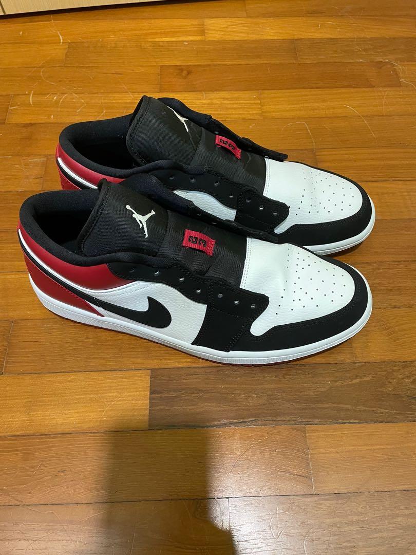 Nike x Jordan 1 Low Black Toe US11 Men s Fashion Footwear