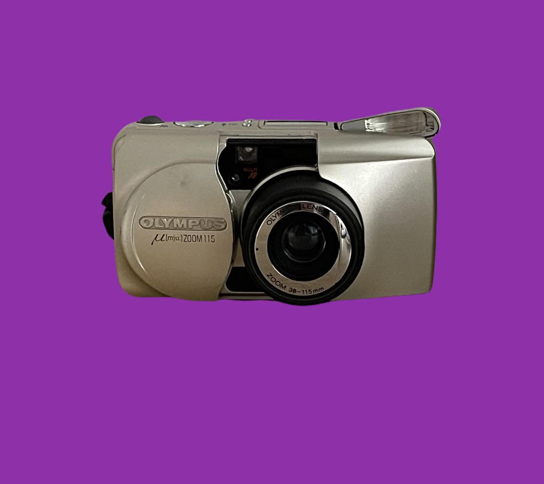 Olympus Mju Zoom 115, Photography, Cameras on Carousell