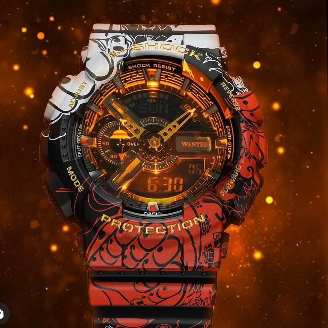 One Piece x Casio G-Shock, 名牌精品, 精品手錶在旋轉拍賣
