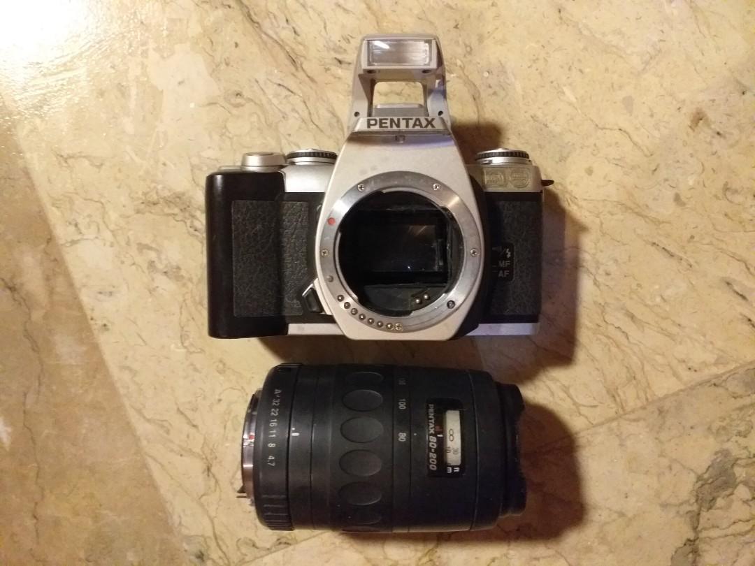 Pentax MZ-5 SLR 35mm Film Camera Display Photography Vintage Art Deco ...