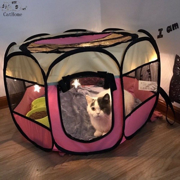 Folding cat cage clearance