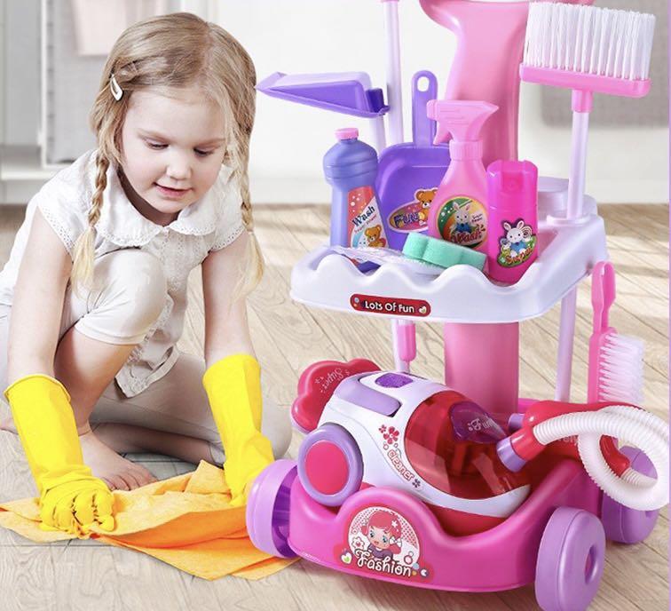 Cleaning toy set discount for toddlers