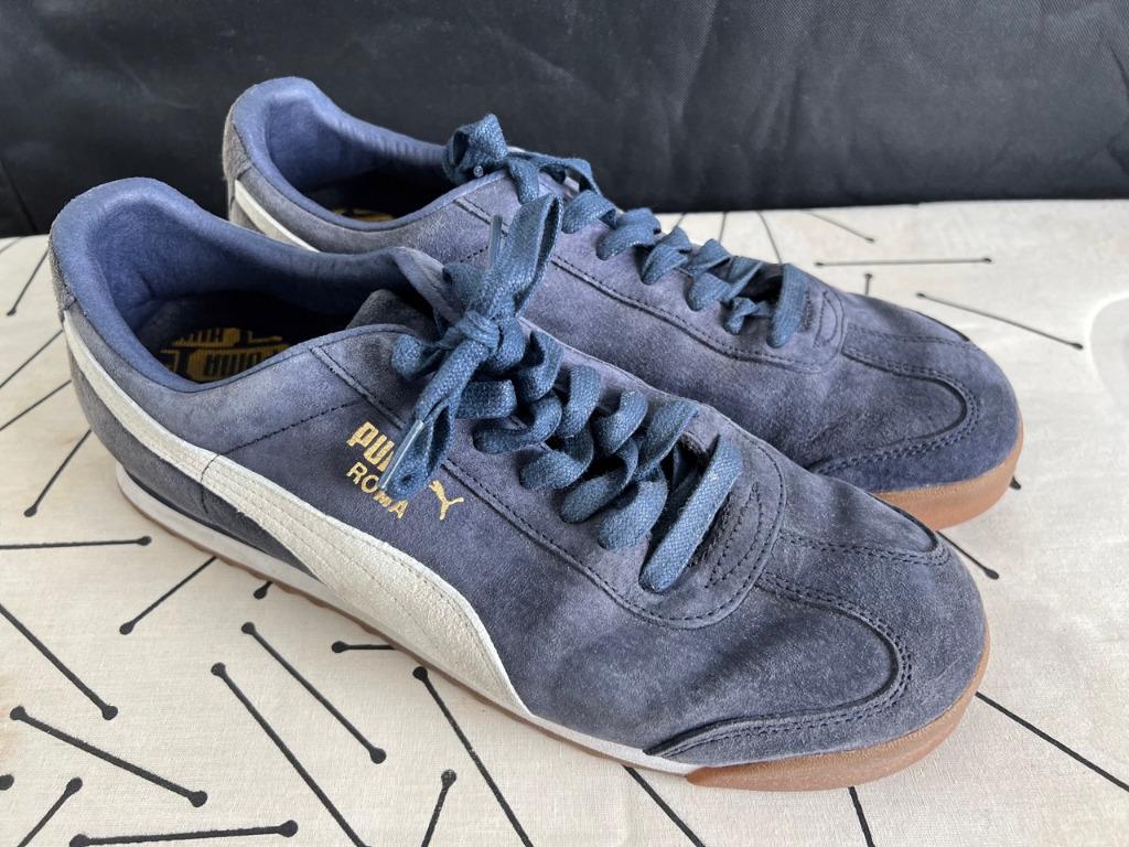 Puma roma blue suede 2025