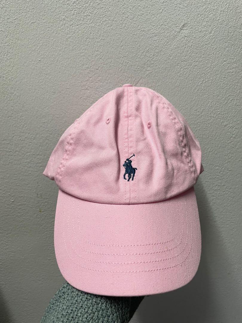 Baby pink hot sale polo cap