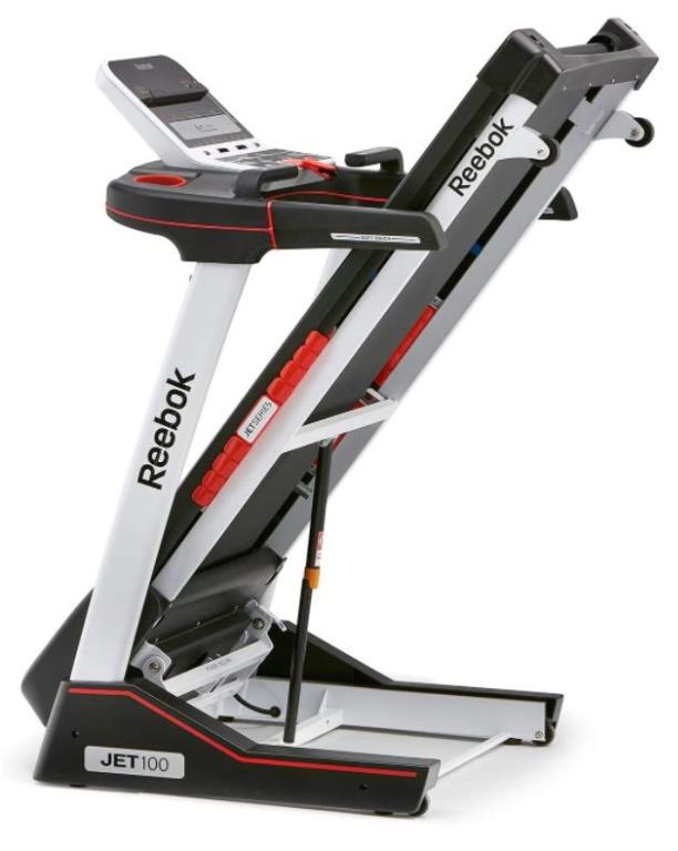 Reebok Jet Treadmill with Power Incline and Heart Rate Monitor, Sports ...