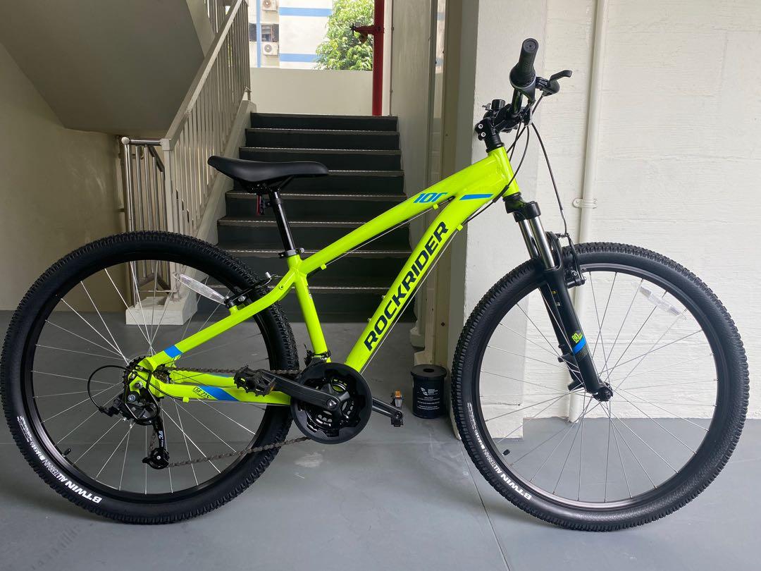 Rockrider st100 yellow discount