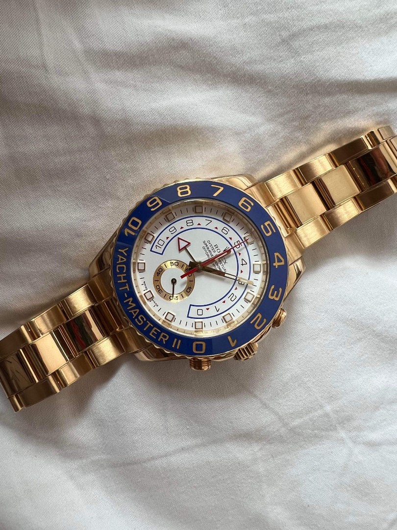 Rolex Yacht-Master II Full Gold, Luxury 