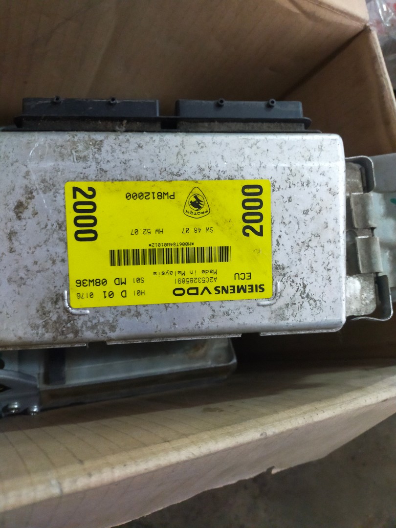 Saga blm engine ecu and gear box ecu , toyota vios ncp42 engine ecu