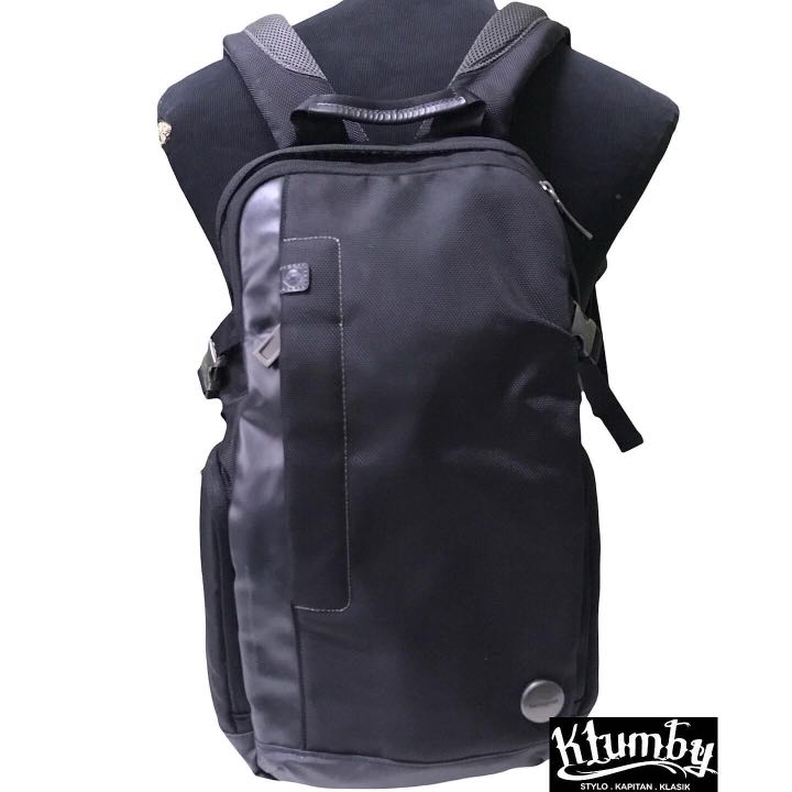 silver backpack zara