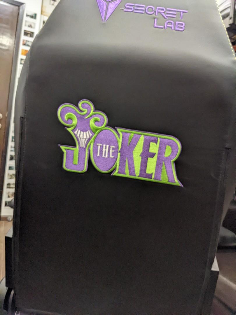 Secret lab Omega Joker chair, Furniture & Home Living, Furniture