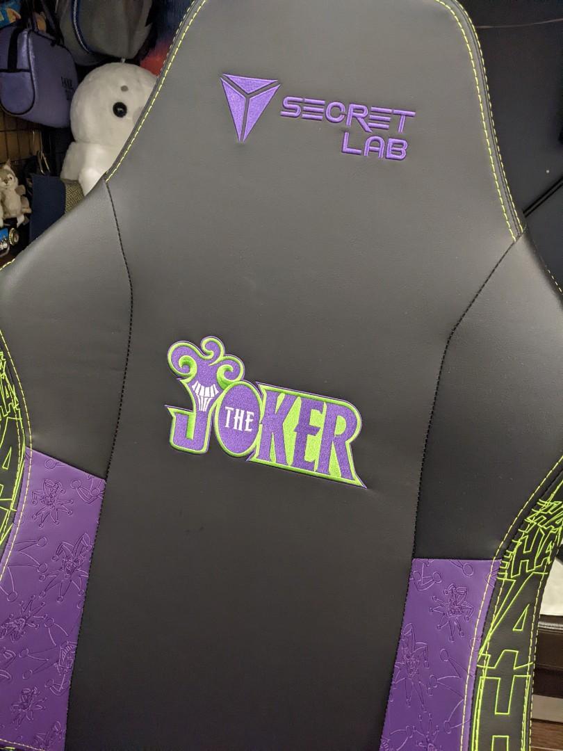 Secret lab Omega Joker chair, Furniture & Home Living, Furniture