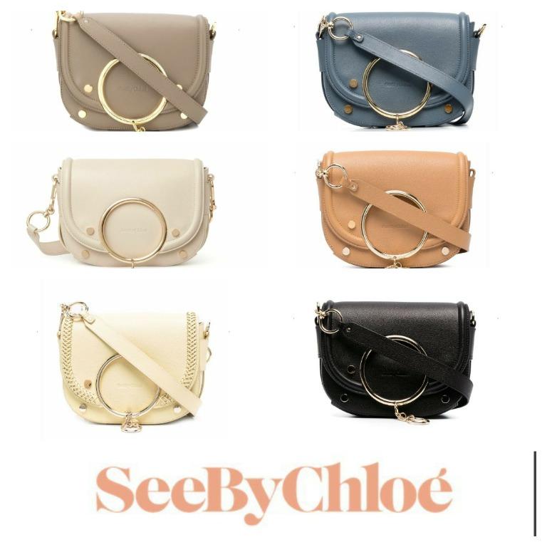 Pre-order] CHLOE Faye Crossbody Bag Mini Size (Grey / Light Gold), Luxury,  Bags & Wallets on Carousell