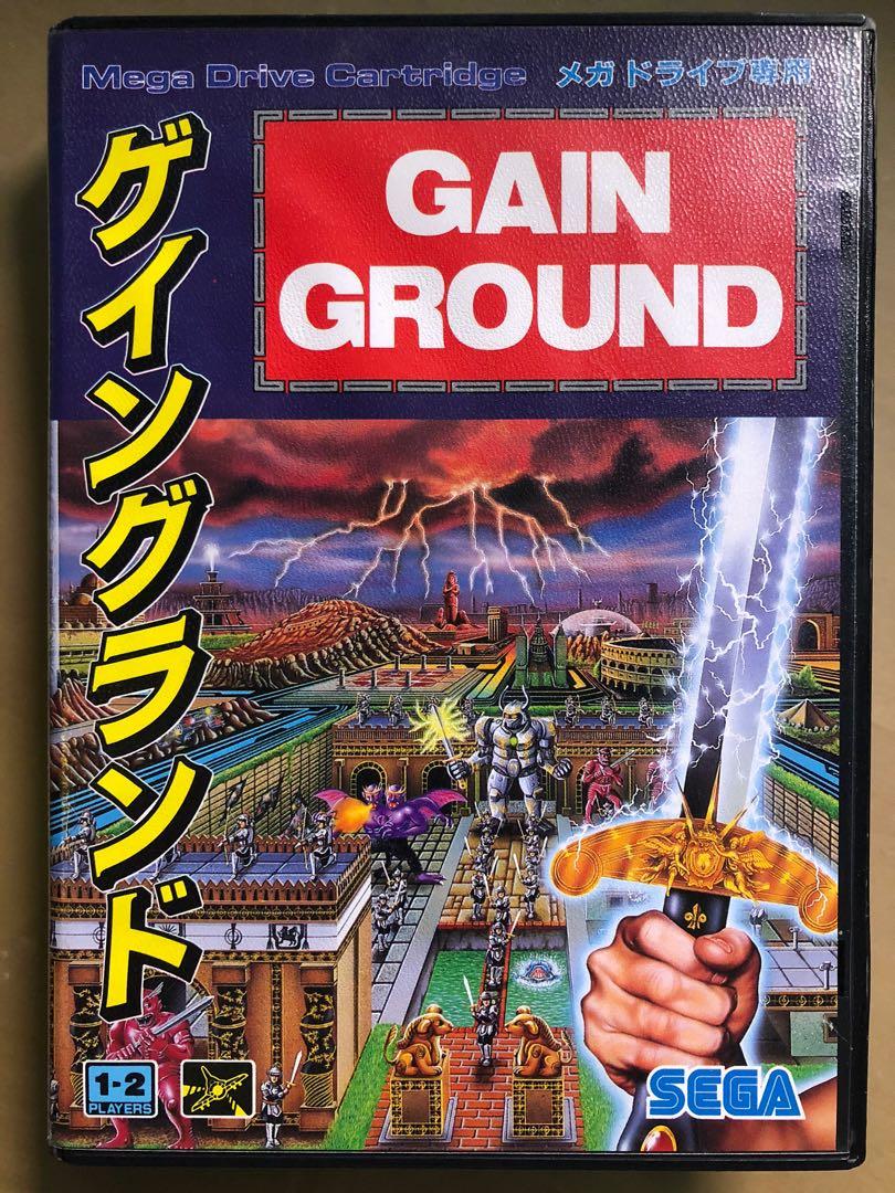 中古世嘉五代sega Mega Drive 名作gain Ground 電子遊戲 電子遊戲 其他 Carousell