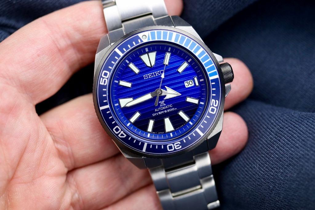 Seiko Prospex Samurai Save the Ocean 200M Divers Automatic Watch SRPC93  SRPC93K1, Luxury, Watches on Carousell