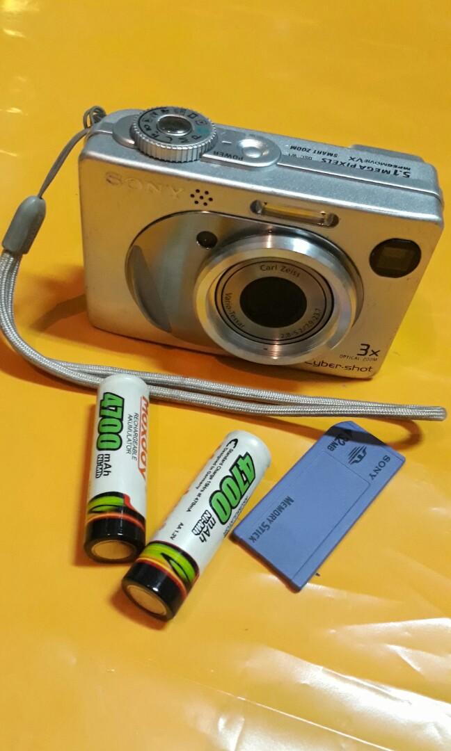 SONY Cyber-shot DSC-W1 デジカメ 国産品 - デジタルカメラ