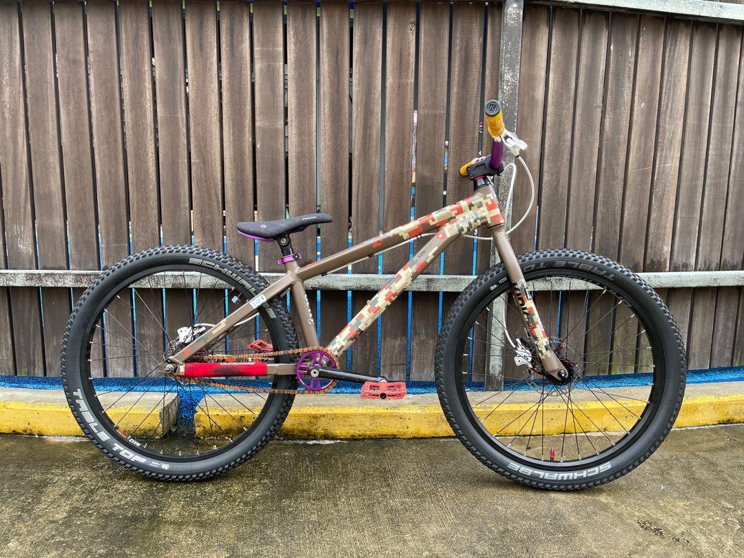 Street Dirtjump bike custom built with Polygon Cozmic DX Sports