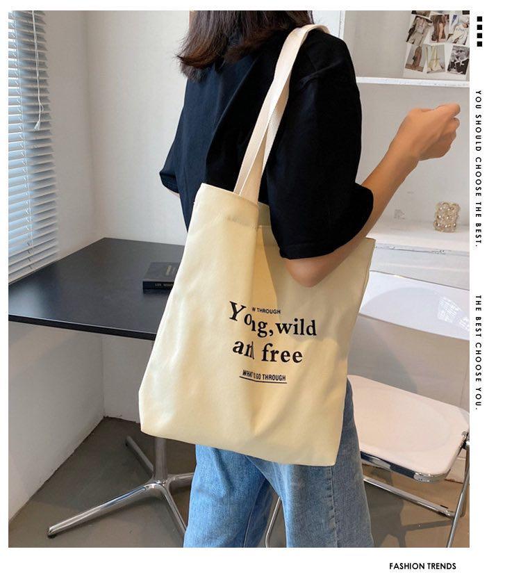 Text Icon cute Tote Bag Women s Fashion Bags Wallets Tote