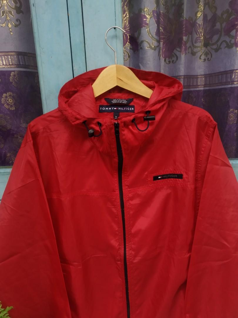 TOMMY HILFIGER WINDRUNNER JACKET Fesyen Pria Pakaian Baju
