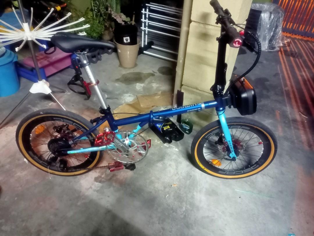 trino racer folding bike