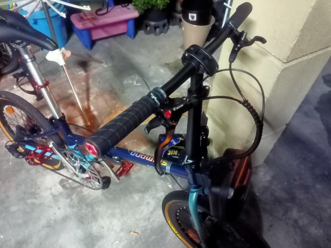 trino racer folding bike