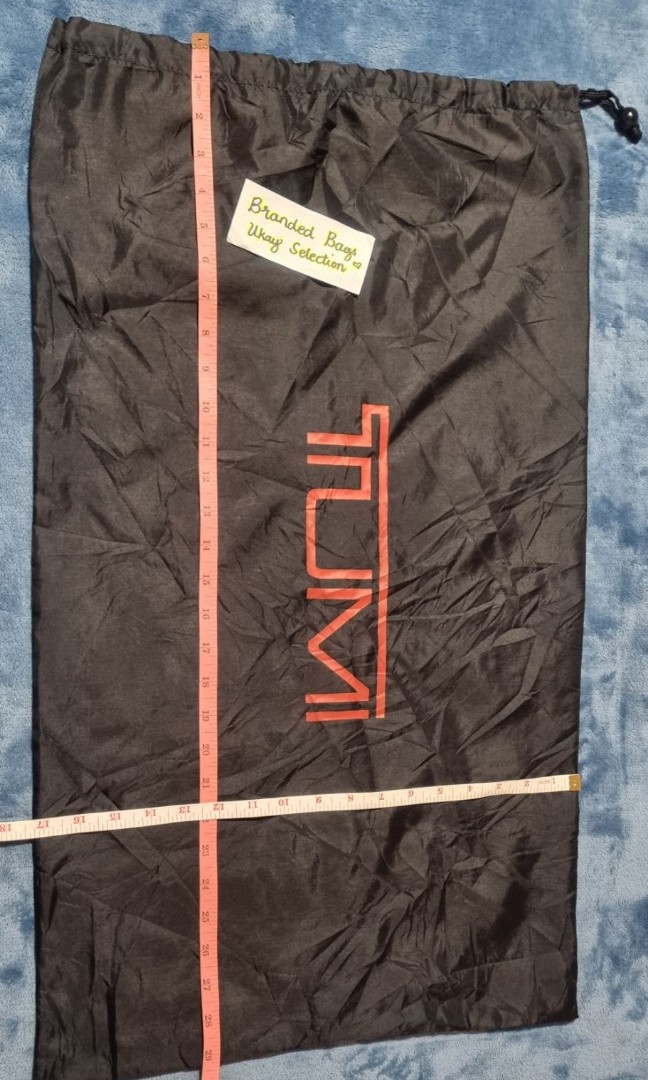 tumi dust bag