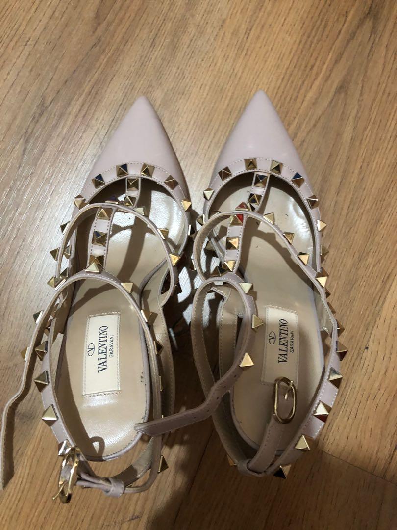 brown valentino shoes