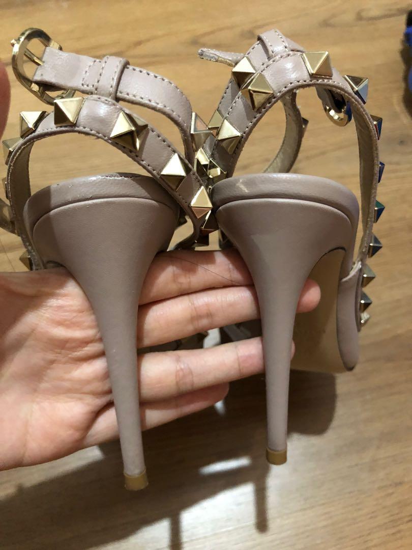 brown valentino shoes