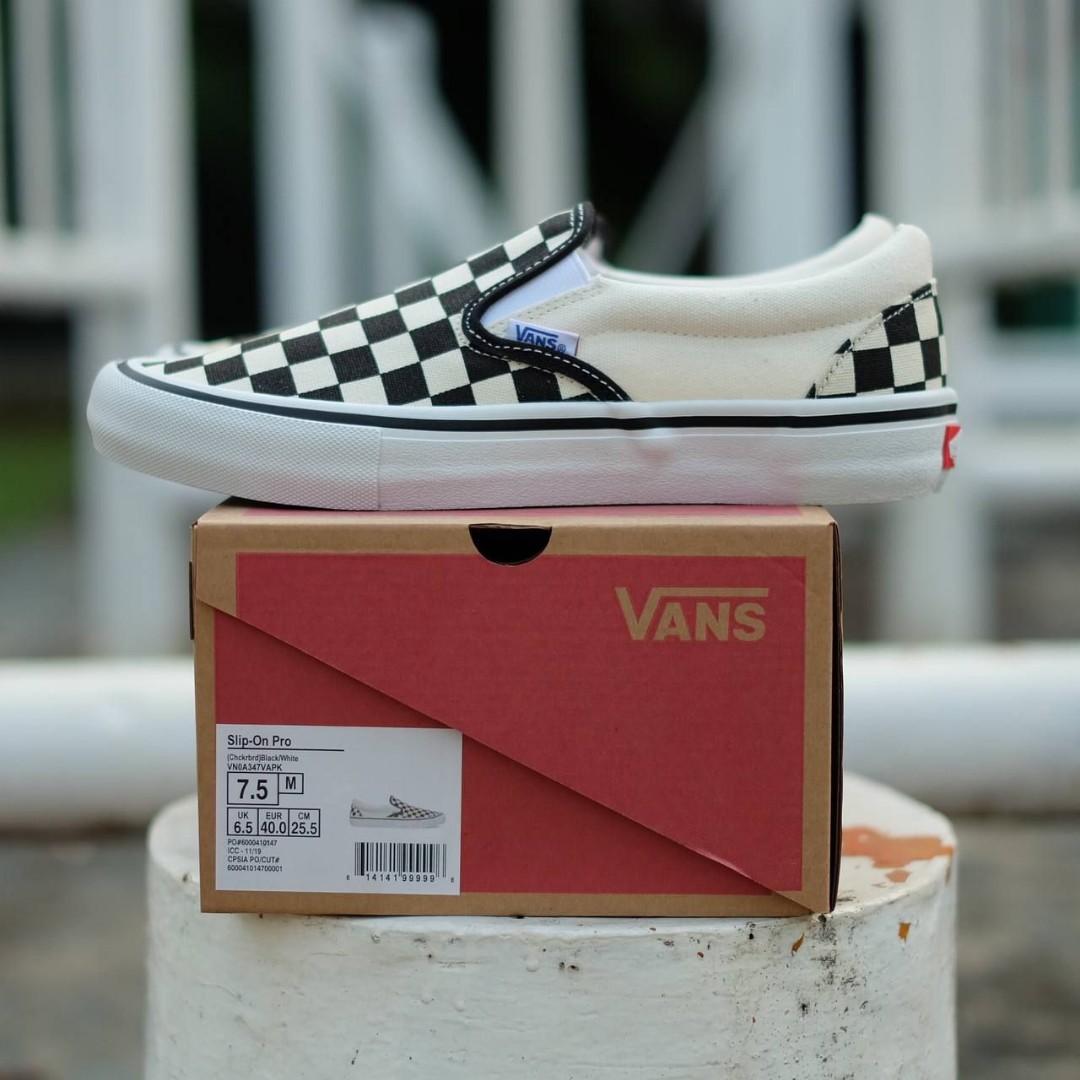 Vans Slip On Checkerboard PRO