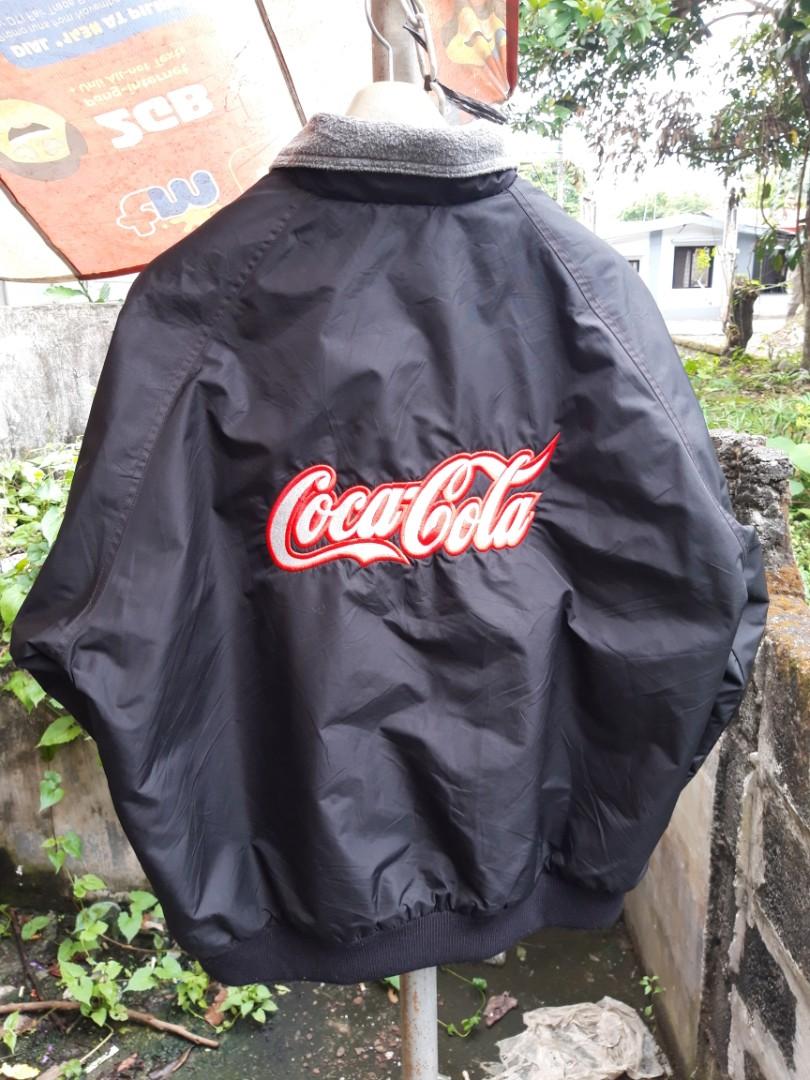 VINTAGE COCA COLA JACKET, Men's Fashion, Coats, Jackets and Outerwear ...