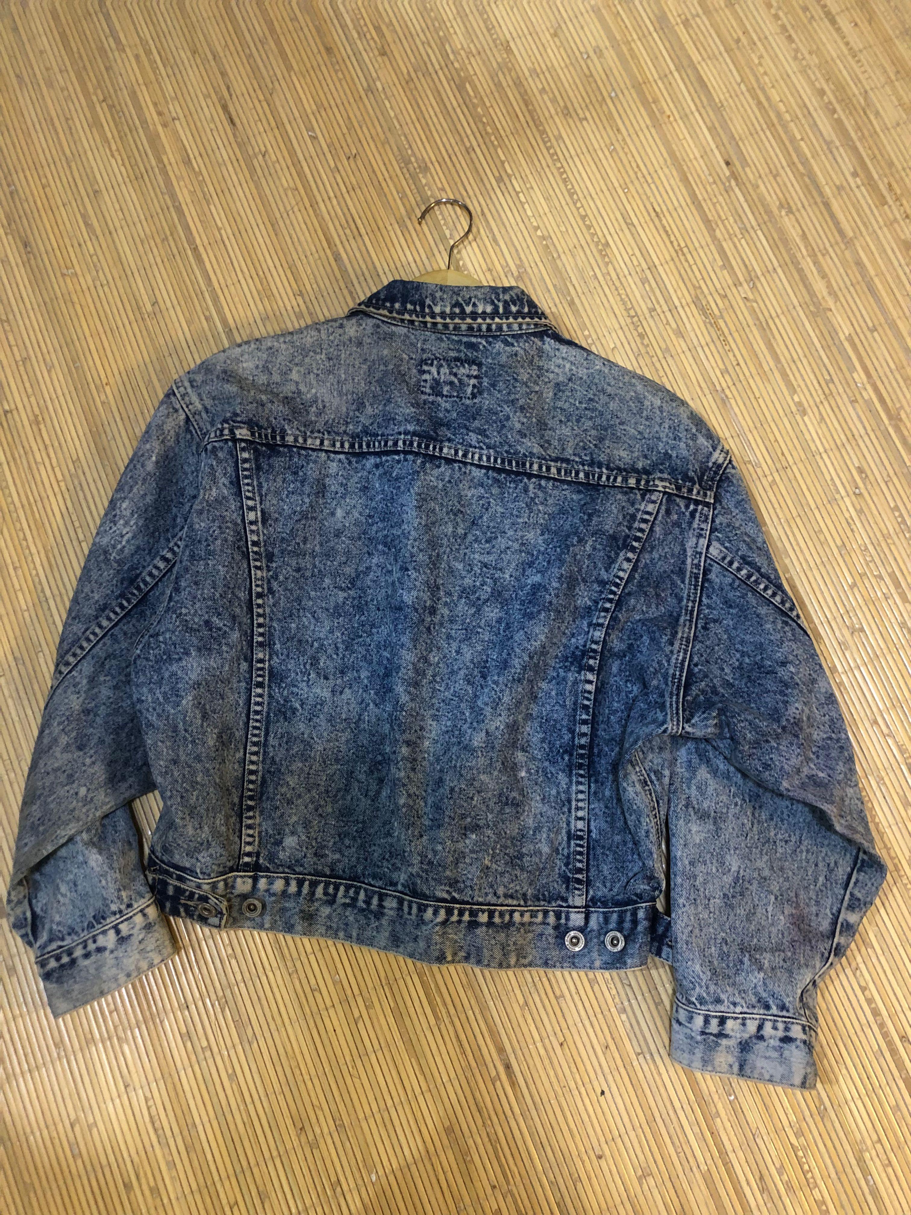 Vintage Denim Jacket, Fesyen Wanita 