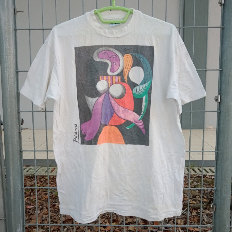 Vintage Picasso Art 1988 T-shirt, Men's