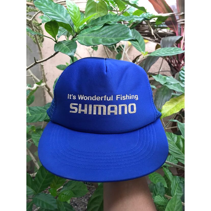 Vintage Shimano Trucker Cap/Fishing Cap It's Wonderful Fishing, Men's  Fashion, Watches & Accessories, Caps & Hats on Carousell