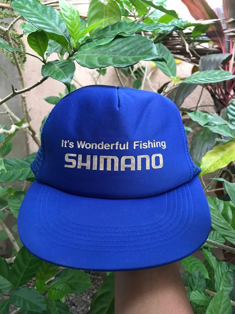 Vintage Shimano Trucker Cap/Fishing Cap It's Wonderful Fishing, Men's  Fashion, Watches & Accessories, Caps & Hats on Carousell