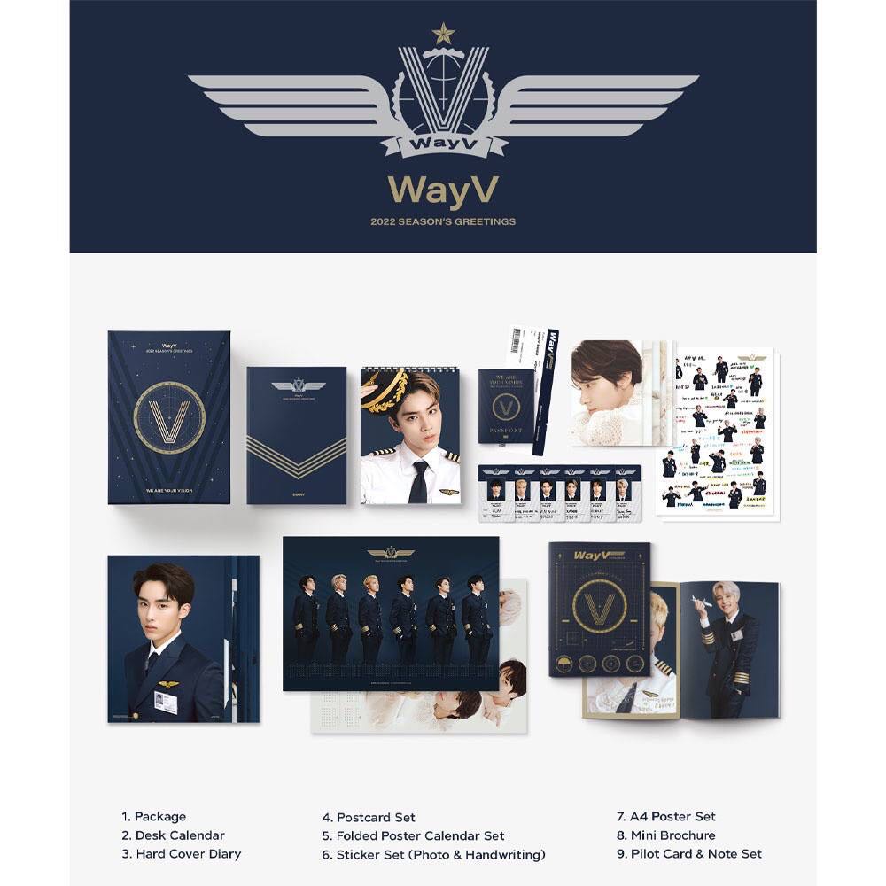 WAYV SEASON GREETINGS 2022, Hobbies & Toys, Collectibles & Memorabilia