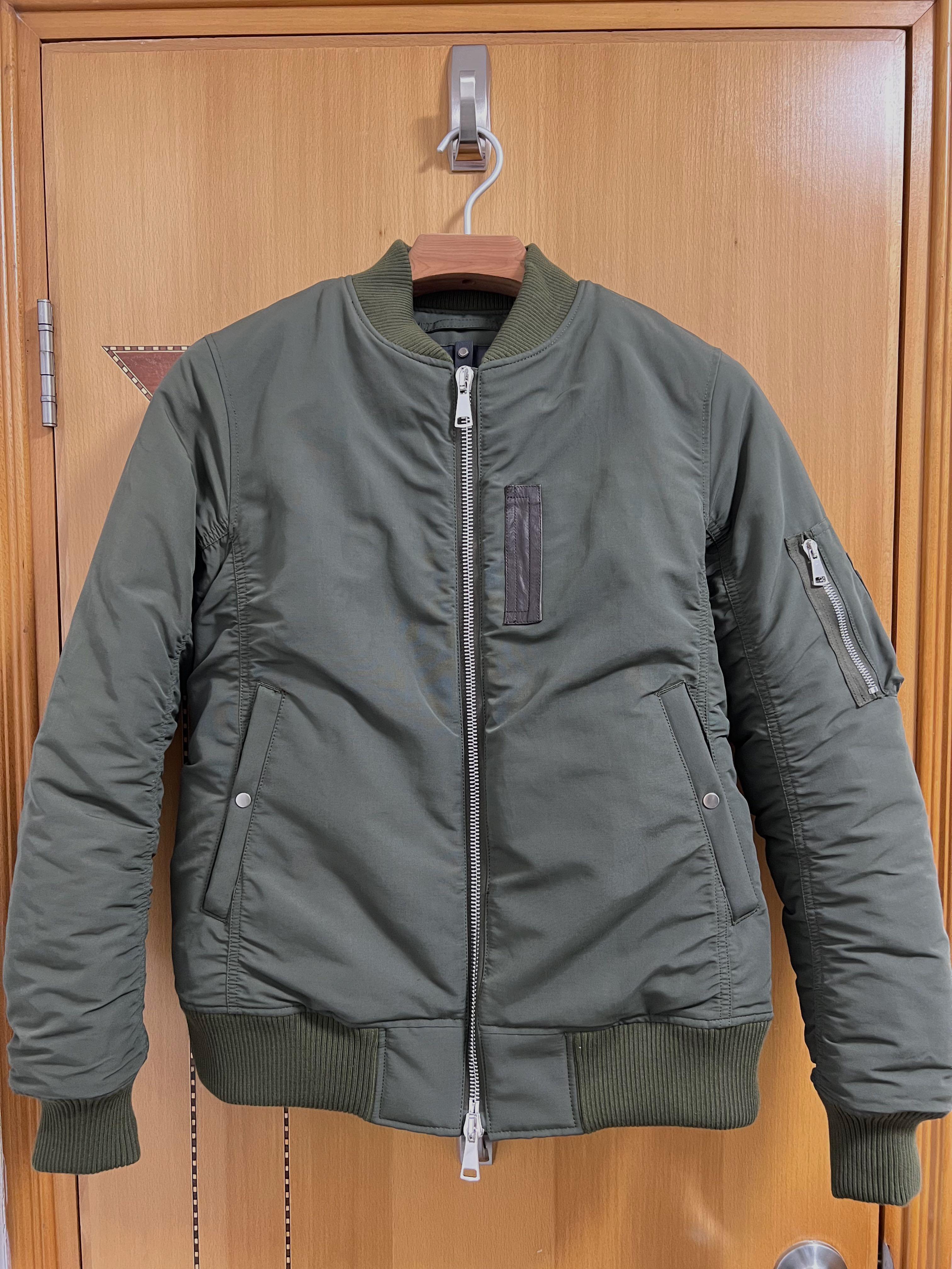 wjk Cordura MA-1 Bomber Jacket (khaki 外套, size: M), 男裝, 外套及