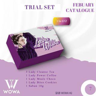 WOWA Trial Set with Lady Lotion Purchase