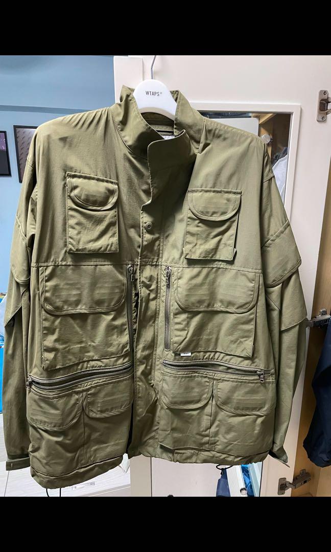 wtaps 20aw modular jacket size S olive, 男裝, 上身及套裝, 衛衣