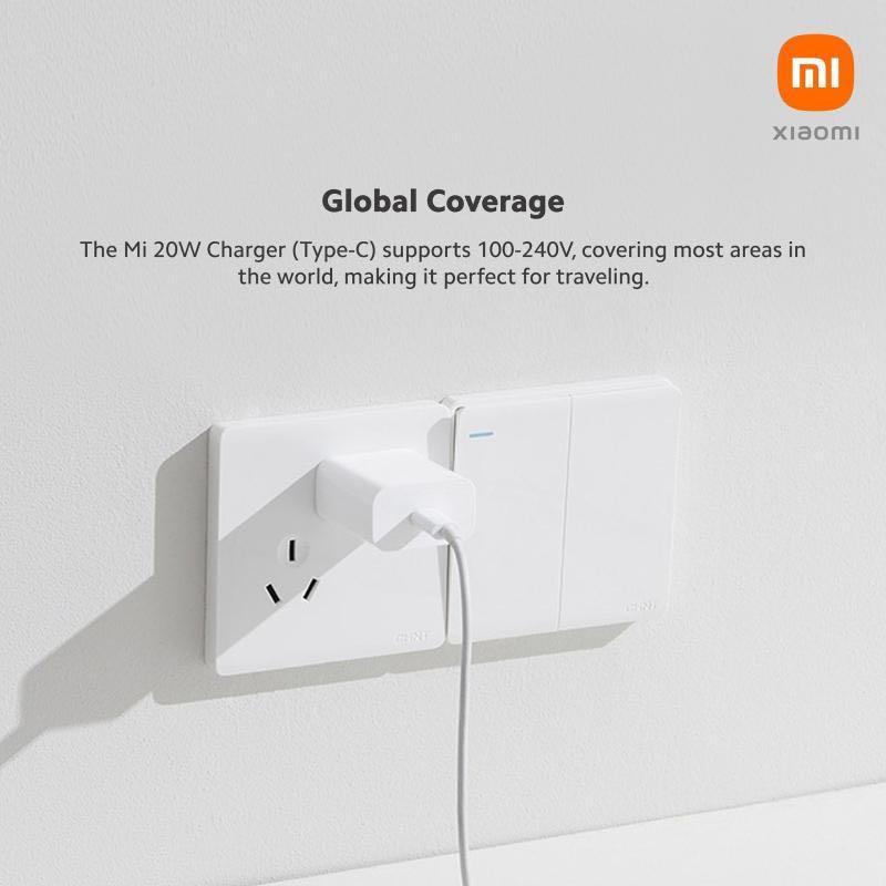 XIAOMI Mi 20W Charger (Type C) (Category: Cables & Adaptors) located in Las Pinas. Submitted by joannguzman (Listing ID 1142588821, Image 2). Description: Brand new No cable included.