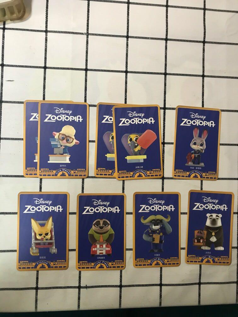 Zootopia 盲盒已拆 全新, 興趣及遊戲, 玩具 & 遊戲類 - Carousell