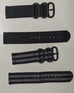 22mm nato straps 2 piece