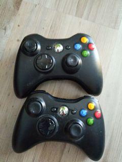 2 Xbox 360 wireless controller