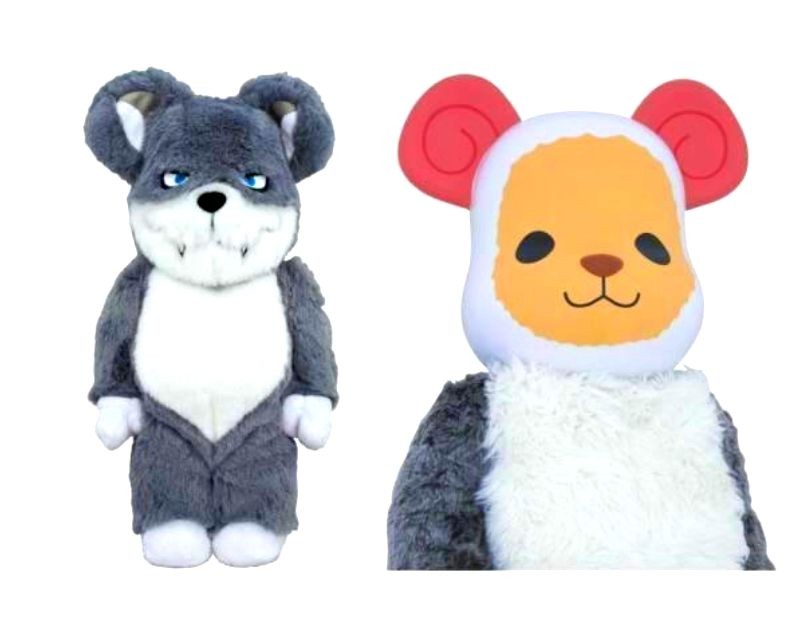 Fragment wolf bearbrick Clearance