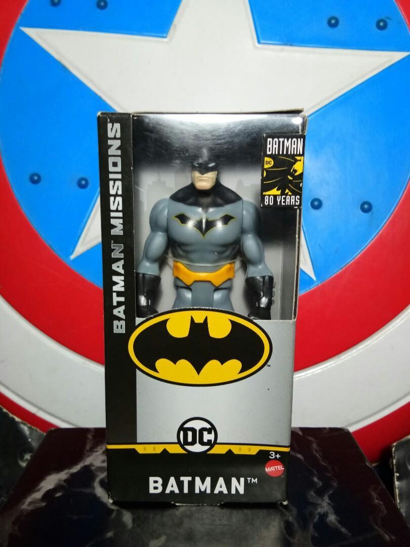 DC Action Figure Batman Missions 80 Years Anniversary Batman Dark Suit 