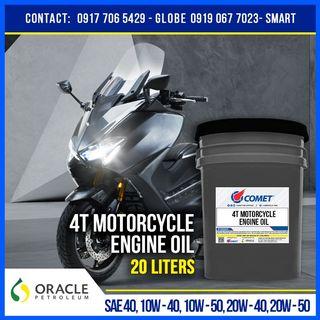 4T Four Stroke Motorcycle Oil 20W50 PAIL 20L