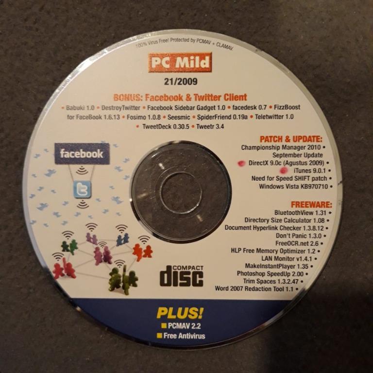 9 CD Kumpulan Freeware Sisipan Tabloid PC Mild 2009-2010