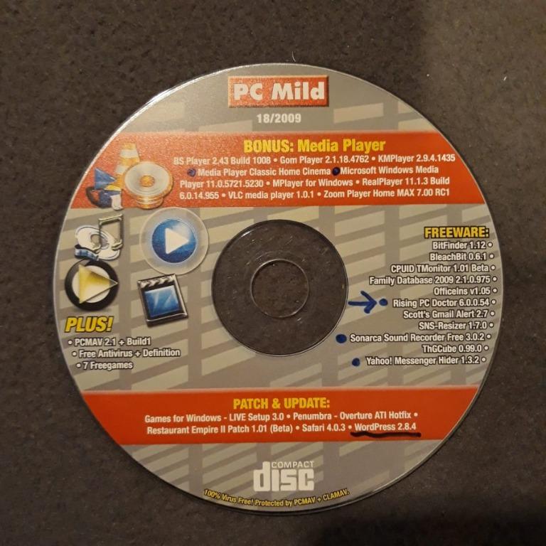9 CD Kumpulan Freeware Sisipan Tabloid PC Mild 2009-2010