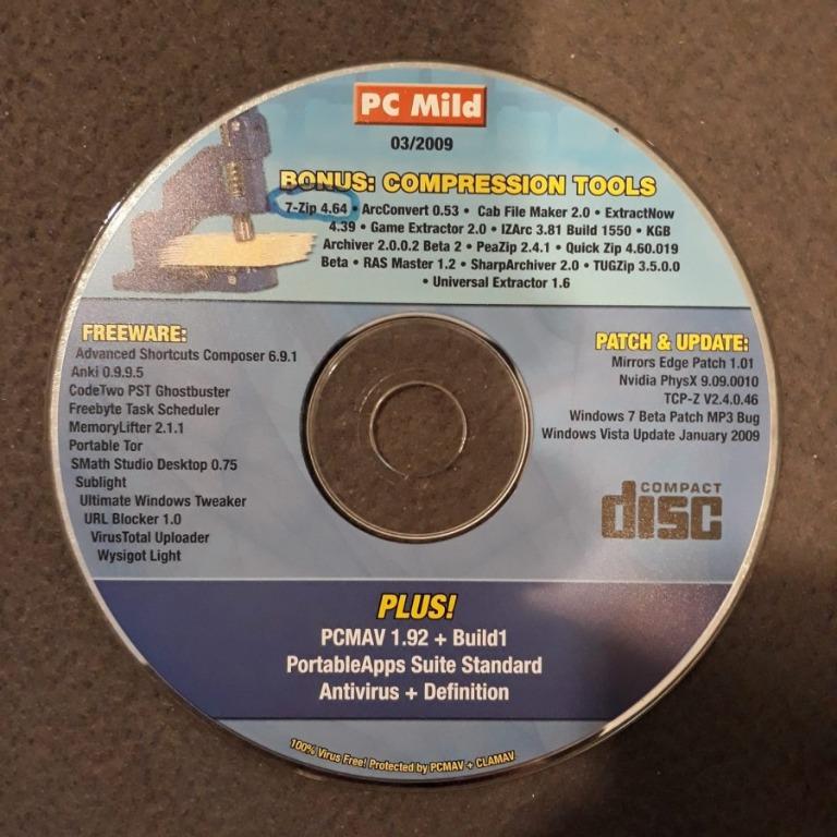 9 CD Kumpulan Freeware Sisipan Tabloid PC Mild 2009-2010