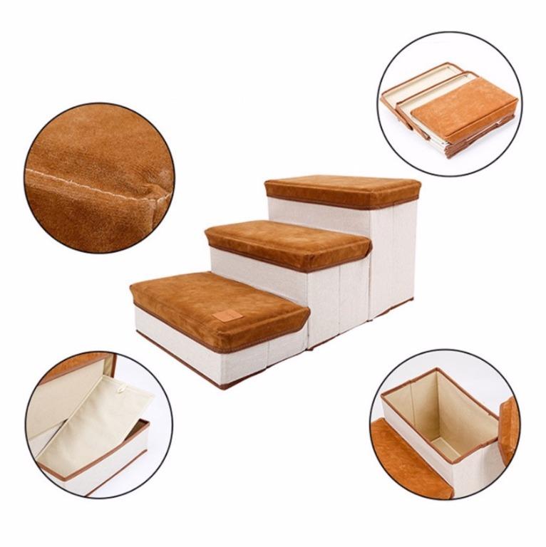 Affordable Pet Stairs Dog Stairs Dog Ramp Foldable Stairs Adjustable