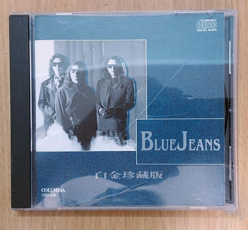 中古CD Sony CBD 226 Blue Jeans 白金珍藏版藍戰士HK男歌手