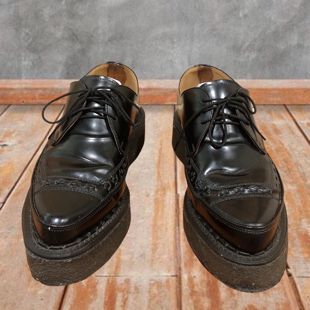 GEORGE COX 3705 V GIBSON BLACK SIZE7 - 靴